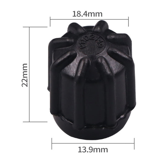 20pcs Car Air Conditioner Dustproof Plastic Valve Leakproof Cap(Small) by buy2fix