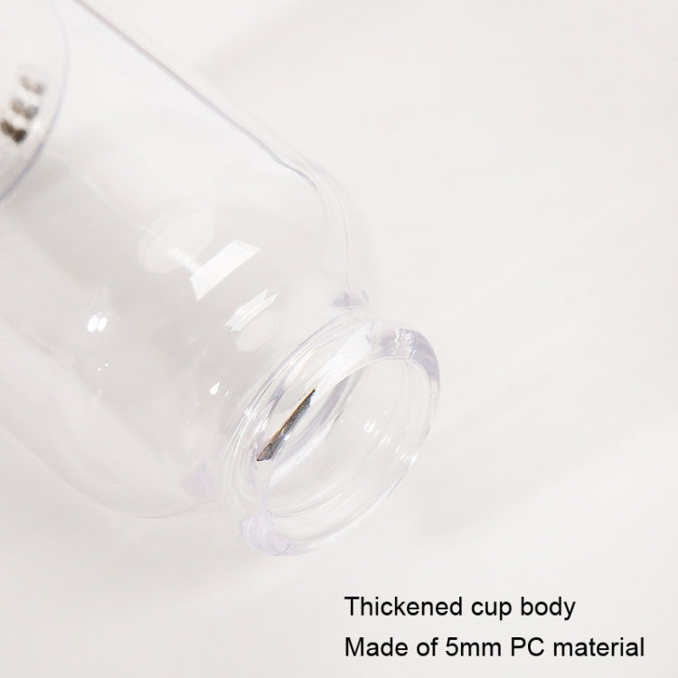 Bingo Mini Portable Juicer Home 6 Knife Head Charging Electric Juice Cup(Macaron Blue) by Bingo