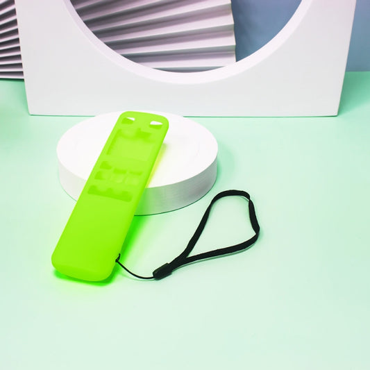 For TCL RC802V FMR1 FNR1 Y40 TV Remote Control Anti-Drop Silicone Protective Case(Luminous Green) by buy2fix