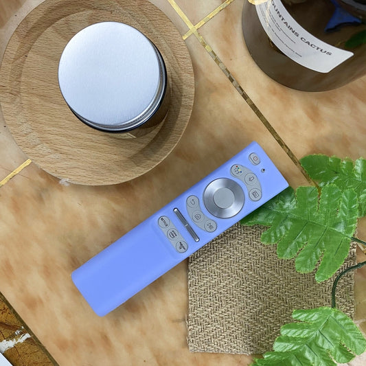 For Samsung Smartone3 TM1990C BN59-01357 Y34 Remote Control Silicone Cover(Luminous Blue) by buy2fix