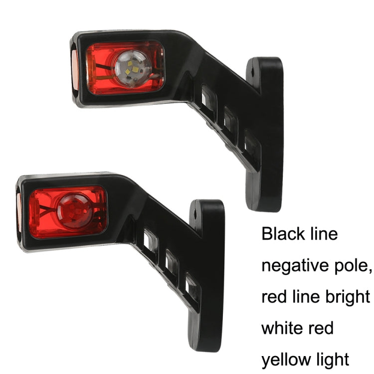 MK-216 1pair 12-24V 9LED Side Marker Lighting Outline Marker Truck Light Trailer Side Marker Lights(As Show) by buy2fix