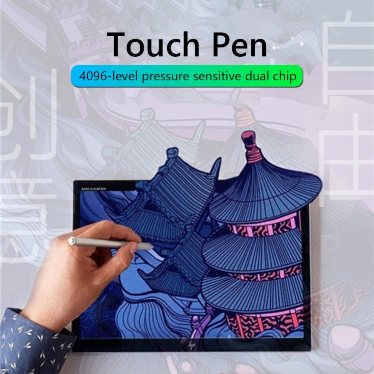 For HP Elitebook And ZBook X360 1030 G2/G3 Bluetooth Anti-touch Touch Pen(Silver) by buy2fix