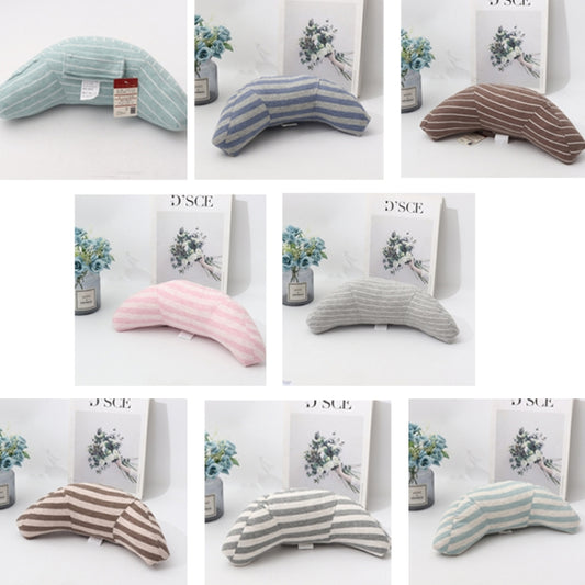 2pcs Children Neck Headrest Comfortable Shoulder Cover Car Neck Guard Pillow(Gray Stripe) by buy2fix