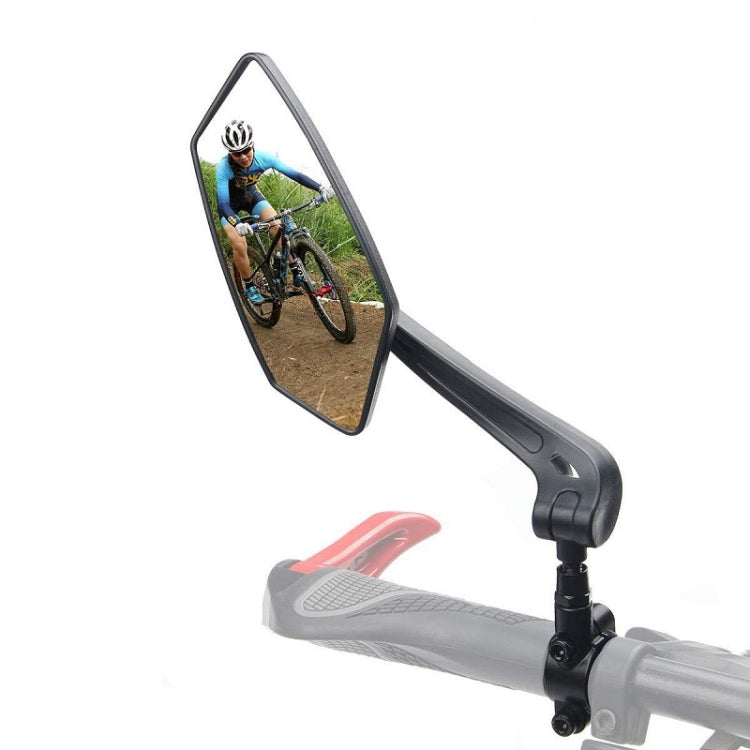 Mountain Bike High Definition Flat Reflective Rearview Mirror, Specification: Single Left by buy2fix