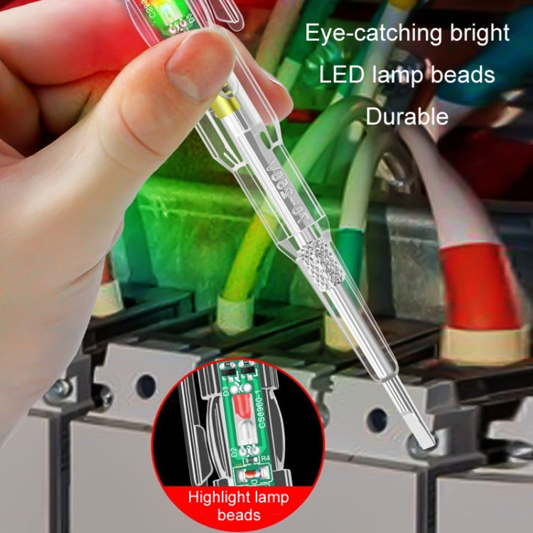 Multi-Functional High-Brightness Color Light Intelligent Sensor On-Off Electroscope Pen(With Packaging) by buy2fix