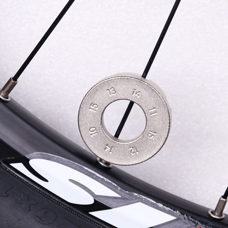 Wrench+Spoke Wrench+Valve Core Lock+2 Tire Lever Chrome Molybdenum Steel Mountain Bike Spoke Wrench Set by buy2fix