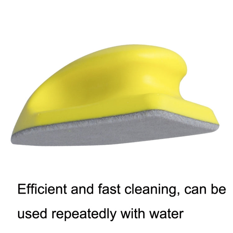 2pcs Car Sewing Multi-function Nano Clean Brush Interior Leather Seat Remove Dirt and Clean Brush(Yellow) by buy2fix