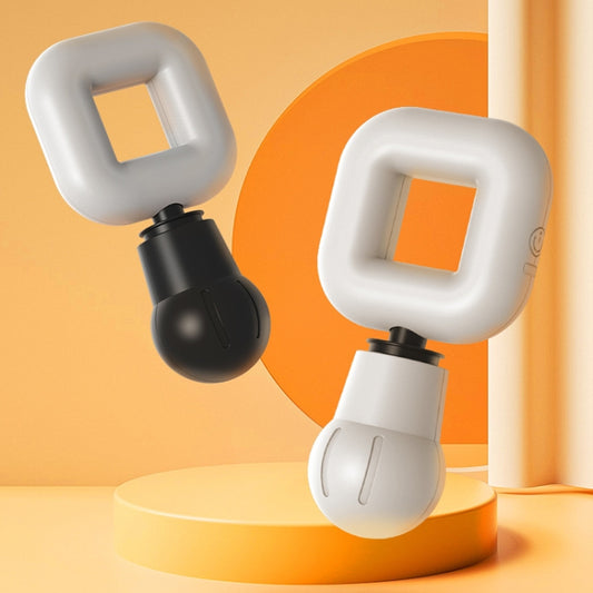 TS201 Square Muscle Relaxation Wireless Fascia Gun Mini Adjustable Portable Massager(White) by buy2fix