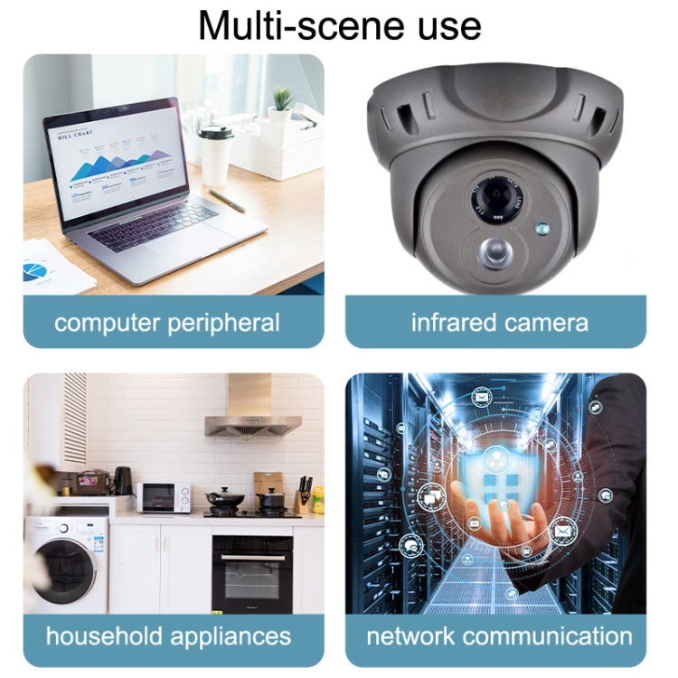 2pcs BNC To 2 x Crocodile Clips Double Head Coaxial Cable Video Cable, Length: 3m by buy2fix