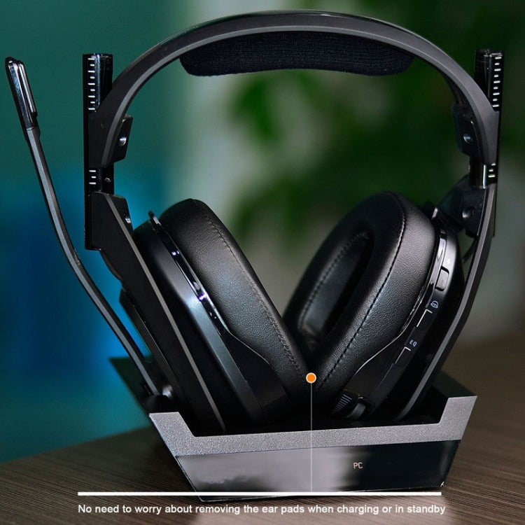 For Logitech Astro A50 Gen4 Headset Replacement Accessory ,Spec: 2pcs Protein Leather Earmuffs by buy2fix