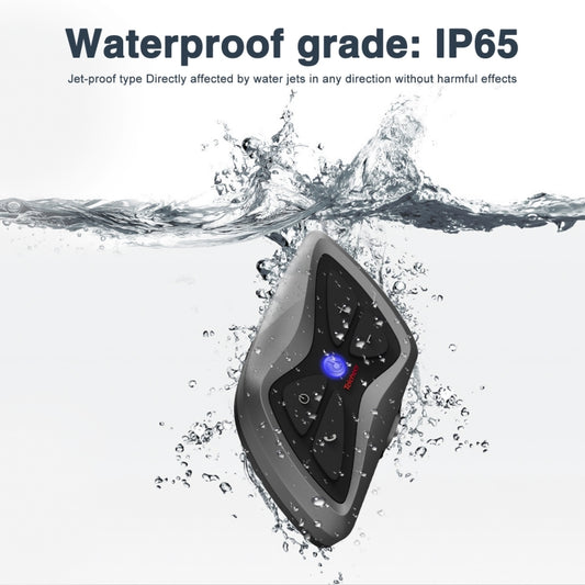 T6plus Motorcycle Helmets Smart Intercom And Bluetooth Headset by buy2fix