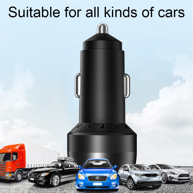 IBD355-2C Dual PD Smart Car Phone Charger With LED Light, Spec: PD45W+PD45W by buy2fix