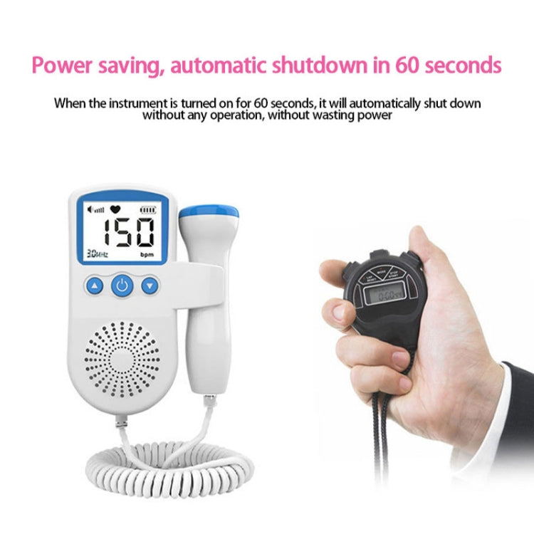 B3 Home Doppler Ultrasound Handheld Fetal Heart Pregnant Women Fetal Heart Monitor(Green) by buy2fix