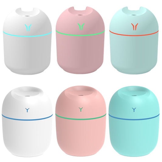 USB Mini Desktop Colorful Night Light Car Humidifier, Spec: 220ml (Y2-Pink) by buy2fix