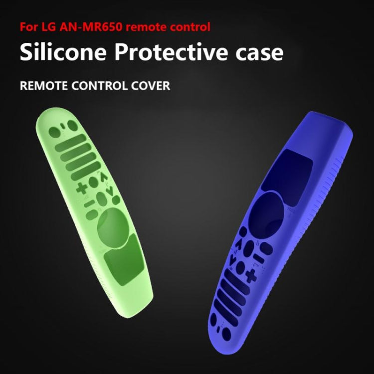 Y5 For LG AN-MR600/MR650/MR18BA/MR19BA Remote Control Silicone Protective Cover(Blue) by buy2fix