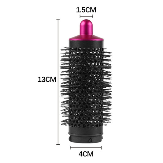 For Dyson Airwrap Cylinder Comb Hair Dryer Curling Attachment(Black Red) by buy2fix