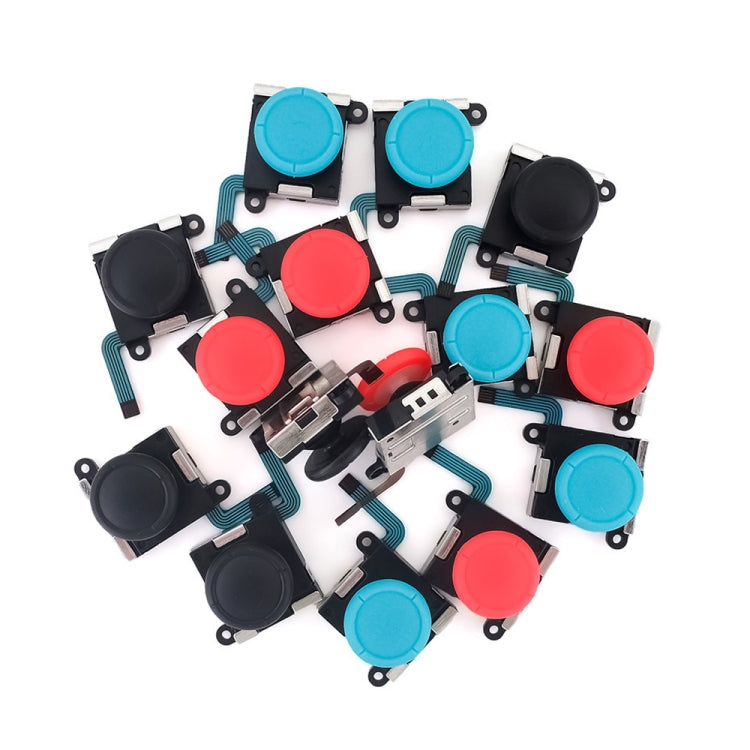 For Nintendo Switch 2pcs Game Console 3D Left Right Interoperability Rocker Remote Sensing Joystick(Red) by buy2fix