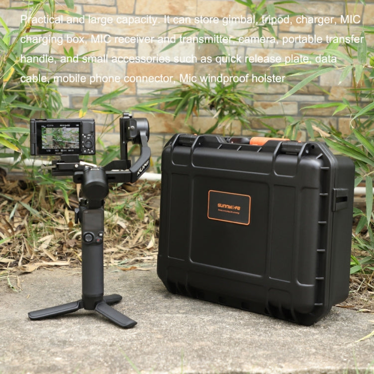 For DJI RS3 Mini Sunnylife AQX-7 Waterproof Safety Box Storage Bag(Black) by Sunnylife