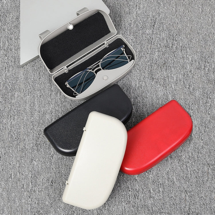 Multifunctional Car Glasses Box Car Sunshine Board Tickets Glasses Clamp(Black) by buy2fix