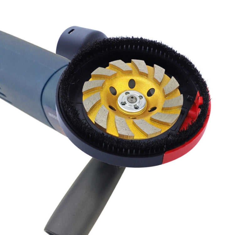 Diamond Grinding Wheel Stone Concrete Angle Grinder Dust Cover, Model: Type 100 Dust Cover by buy2fix