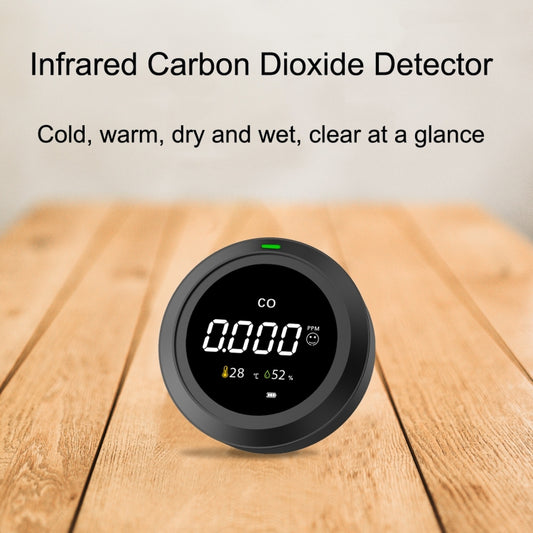 PTH-12 Infrared Carbon Dioxide Detector Portable Temperature And Humidity Air Quality Monitoring Instrument by buy2fix