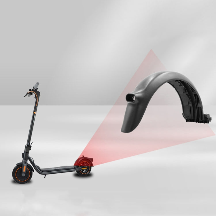 For Ninebot F30 Electric Scooter Accessories, Style: Rear Fender+Taillight by buy2fix