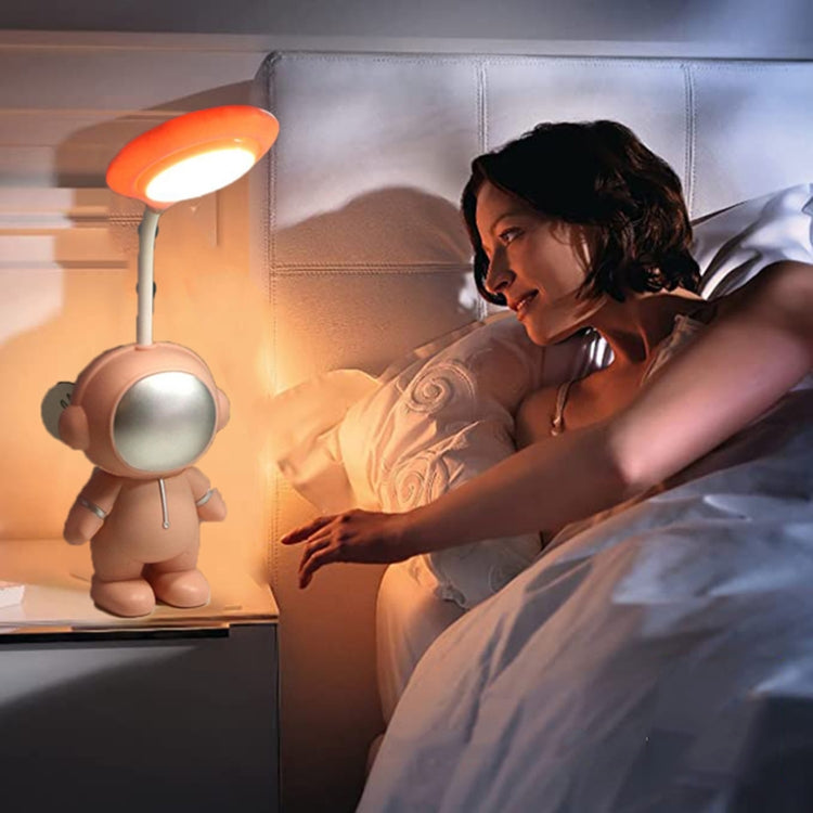 L-220903 Astronaut Eye Protection Study Lamp LED Rechargeable Reading Light(Blue) by buy2fix