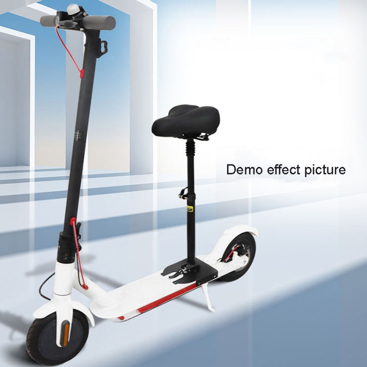 For Xiaomi M365 Scooter Accessories Seat Lifting and Folding Saddle Without Punching(Black) by buy2fix