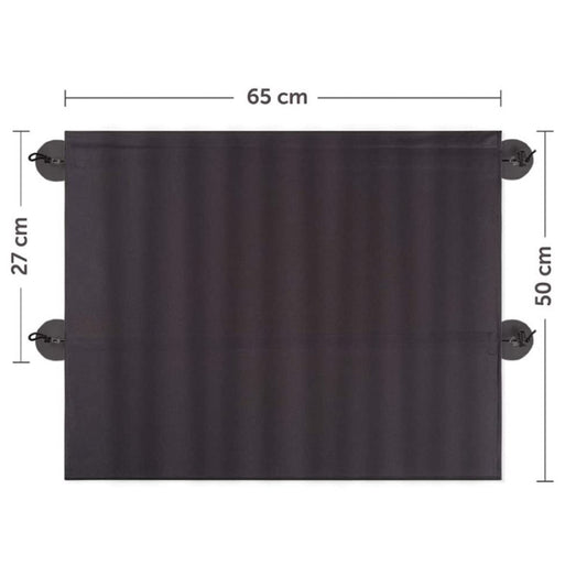 Car Side Window Privacy Blackout Heat Insulation Sunshade(1 Pair) by buy2fix