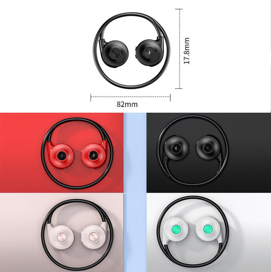 M1S Bone Conduction Stereo Vibrator Speaker Bluetooth Earphones(Red) by buy2fix