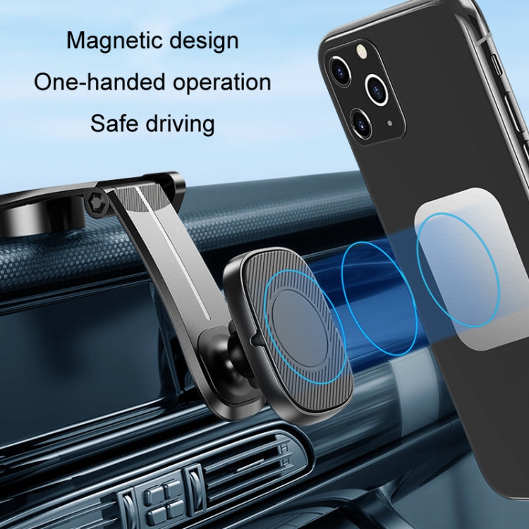 Multi-angle Adjustable Car Magnetic Suction Sticky Mobile Phone Holder(S1) by buy2fix