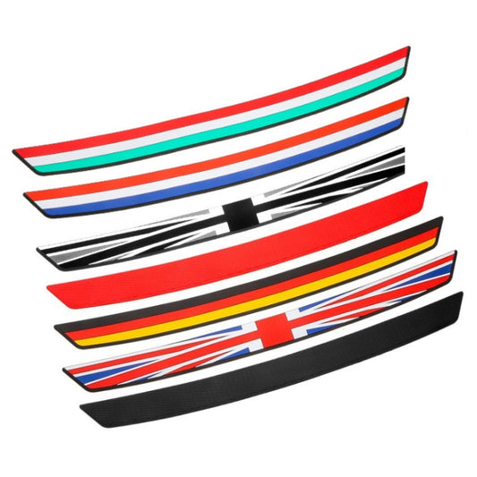 Car Trunk Anti-collision Strip Threshold Decoration Protection Sticker(Rhombus Black) by buy2fix
