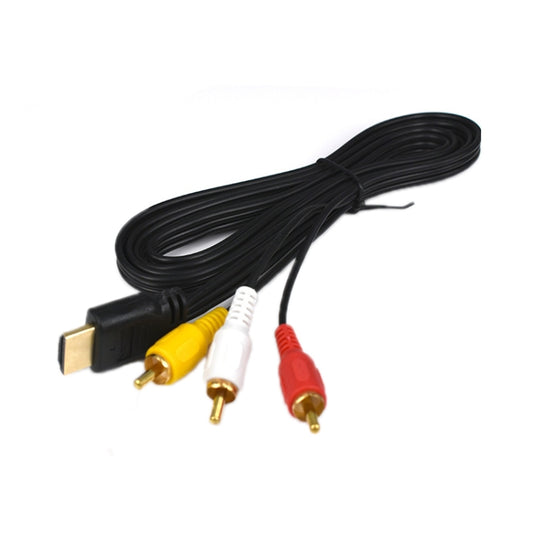 HDMI To AV/3RCA TV Audio Video Cable(1.5m) by buy2fix