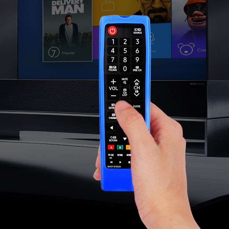 For Samsung BN59-01303A/01199F 2pcs Remote Control Case(Black) by buy2fix