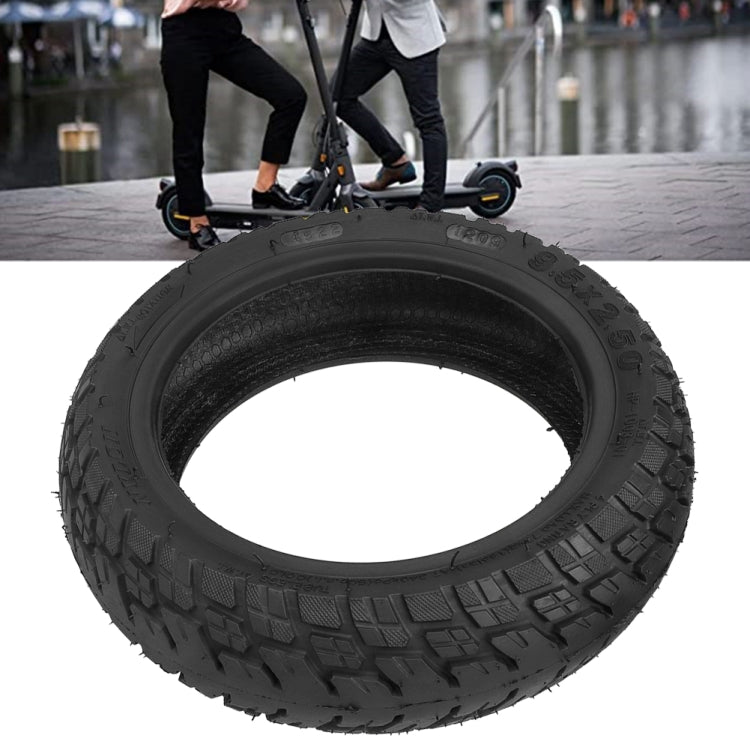 9.5x2.5 Inch Off-Road Tubeless Tire for KQI3/KQI3 PRO/KQI3 MAX/KQI3 SPORT Electric Scooter Without Gas Nozzle by buy2fix
