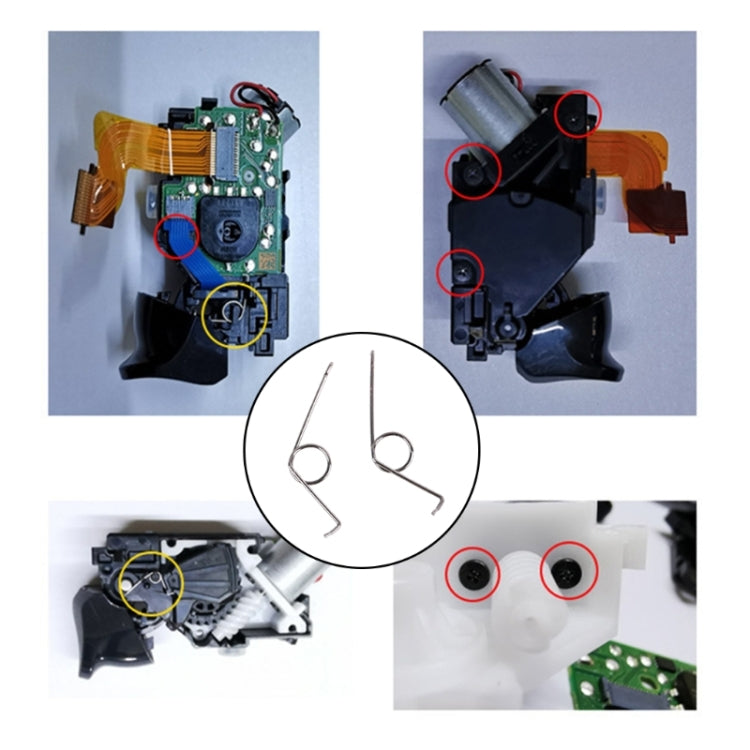 For PS5 Controller 50pcs Replacement Buttons Metal Springs ,Spec: Motor Springs by buy2fix