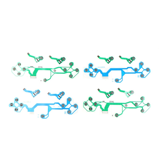 For PS5 V1 Controller 2sets Button Ribbon Circuit Board Conductive Film( Green) by buy2fix