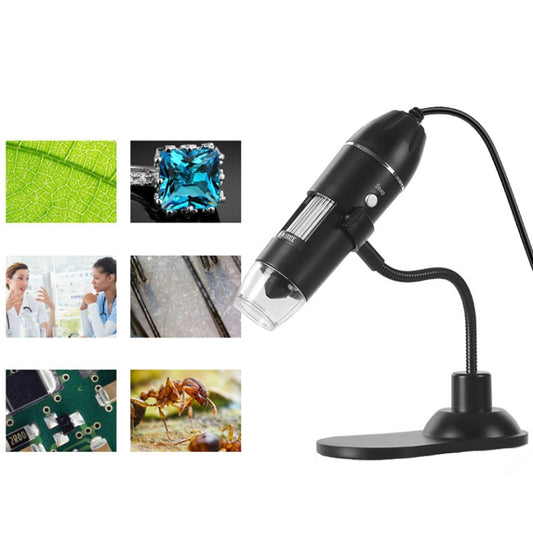 A8 50X-1000X USB Hose Stand Digital Microscope LED Light Handheld Portable Microscope by buy2fix