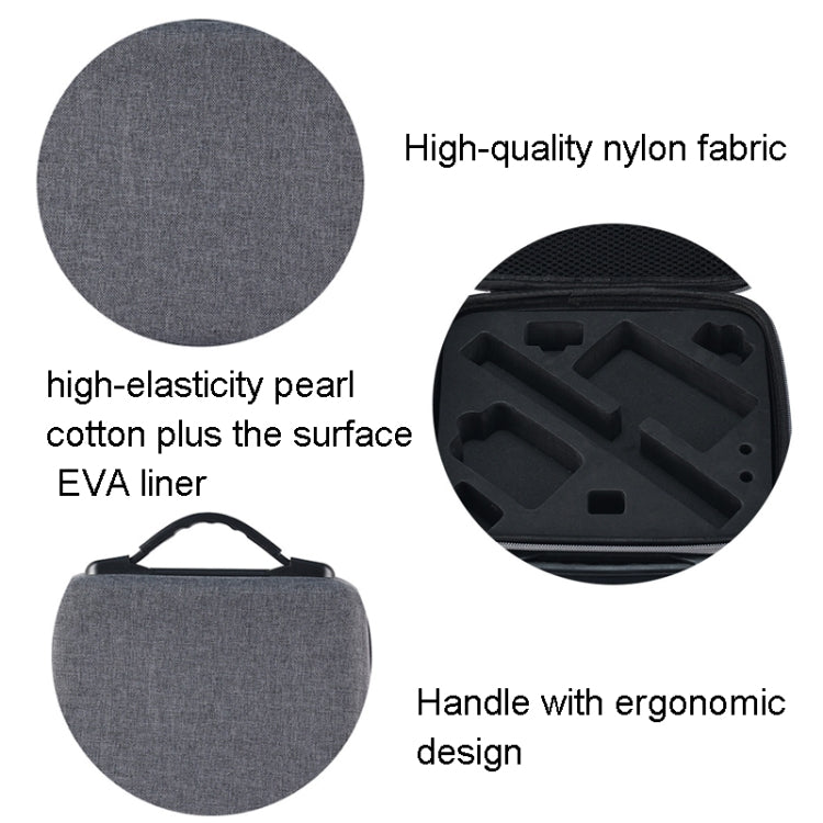 For DJI Osmo Action 3 Storage Bag Portable Waterproof Handheld Protective Case by buy2fix