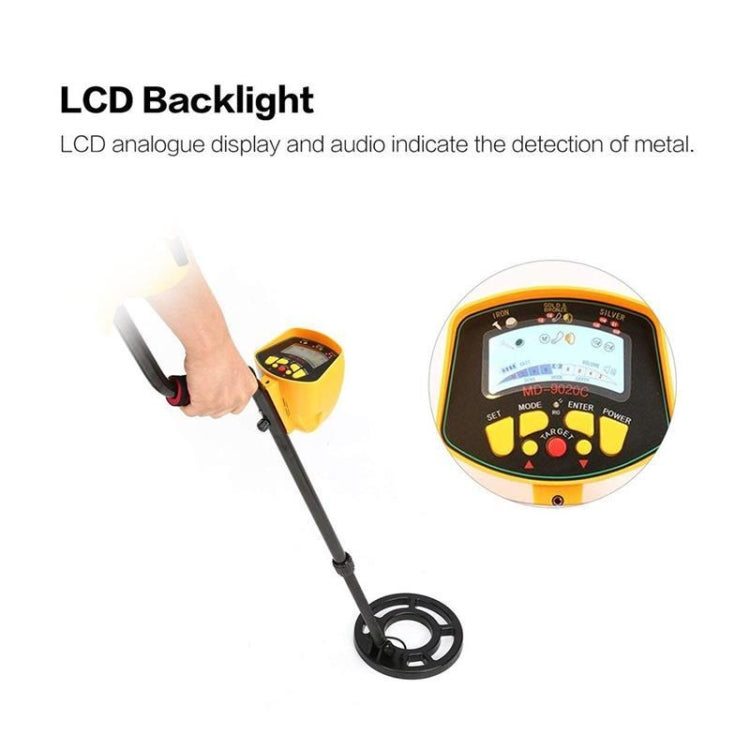 MD9020C High Sensitivity LCD Display Metal Detector by buy2fix
