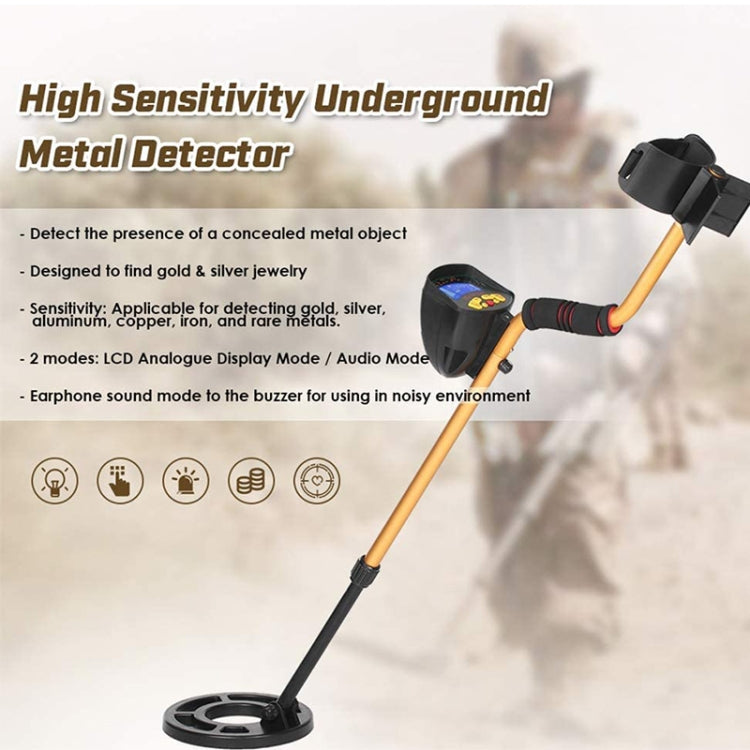 MD3010II High Sensitivity Underground Metal Detector by buy2fix