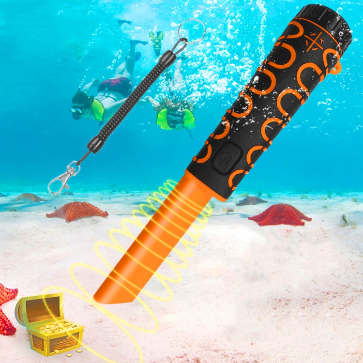 Goint IP68 Waterproof Convenience Metal Scanner High Sensitivity Underwater Metal Detector(Orange) by Goint