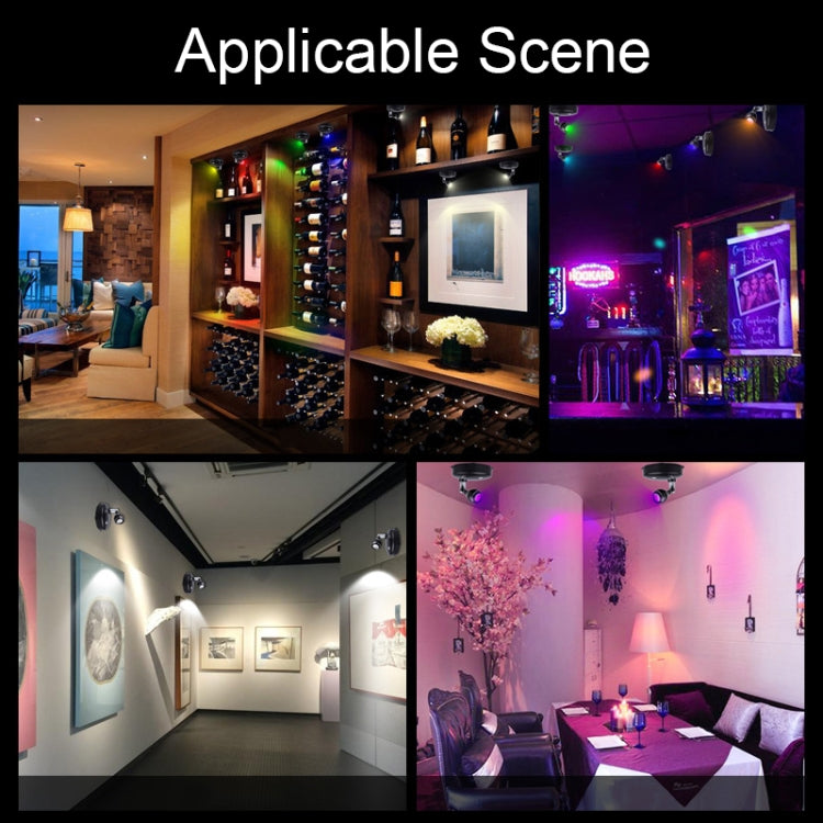 TL006-RGB USB Charging Jewelry Cabinet RGB Atmosphere Spotlights with Remote Control by buy2fix