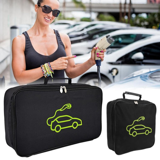Electric Car Fireproof Charger Storage Bag, Material: Square Flame Retardant by buy2fix