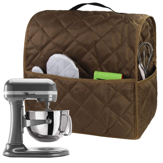 For KitchenAid 4.5QT Mixer Machine Dust Cover Waterproof Storage Bag 36 x 23 x 36cm(Grey) by buy2fix