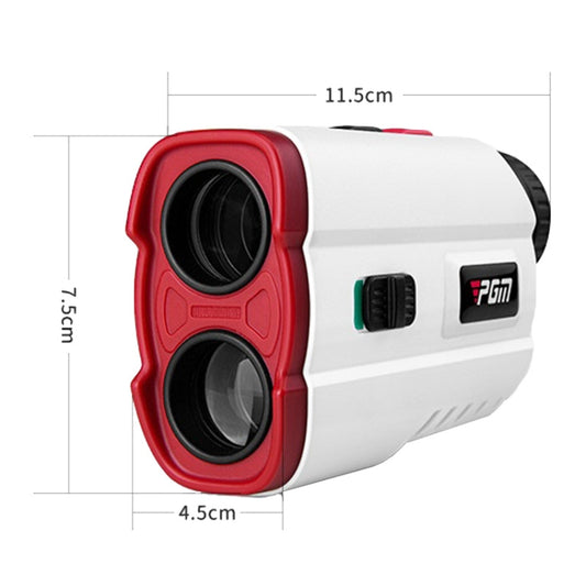 PGM JQ015 IP54 Waterproof Golf Laser Distance Meter Telescope, Measuring Distance: 600m(White) by PGM