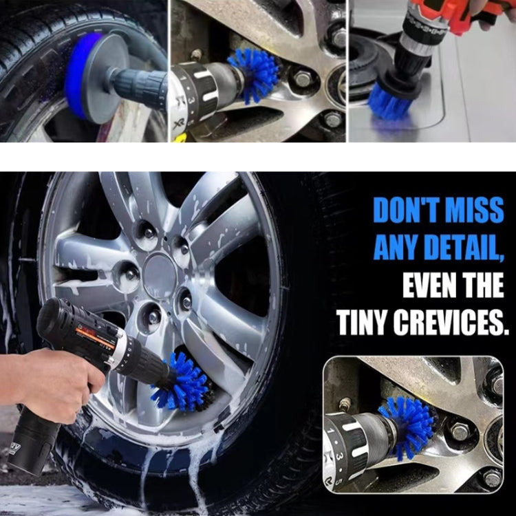 30 in 1 Car Wash Waterproof Gloves Wheel Hub Cleaning Brush by buy2fix