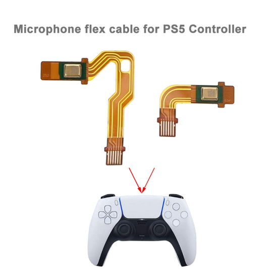 For PS5 Controller Microphone Flex Cable Repair Parts 1 Generation One Pair by buy2fix