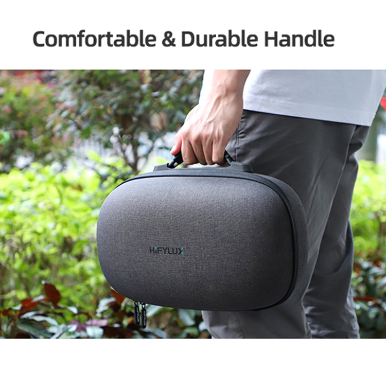 For PICO 4 Hifylux PC-BF16 VR Glasses All-in-one Headwear Protective Storage Bag(Black) by Hifylux