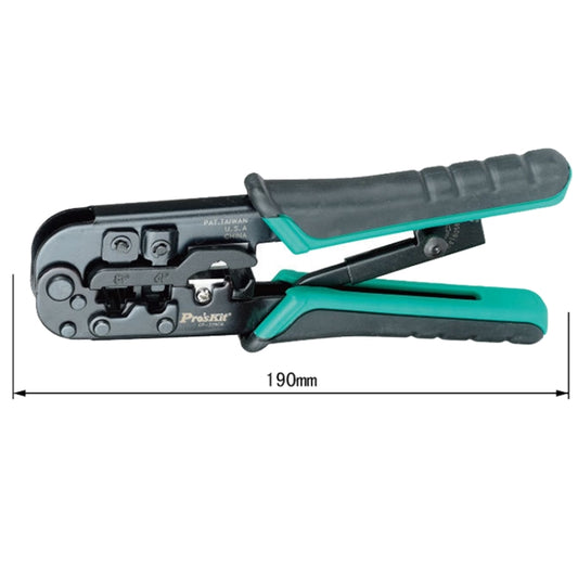 ProsKit CP-376TR 4P/6P/8P Three-Use Network Crimping Pliers by ProsKit